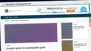 Publish Guest Post on ladestander-til-elbil-hjemme.dk