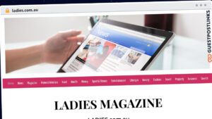 Publish Guest Post on ladies.com.au