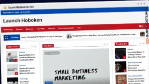 Publish Guest Post on launchhoboken.net