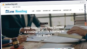 Publish Guest Post on lawhearing.com
