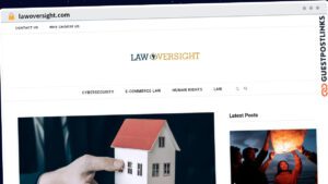 Publish Guest Post on lawoversight.com
