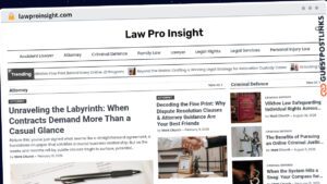 Publish Guest Post on lawproinsight.com