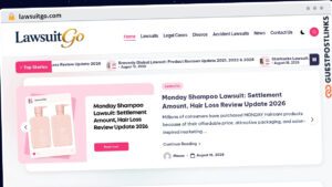 Publish Guest Post on lawsuitgo.com