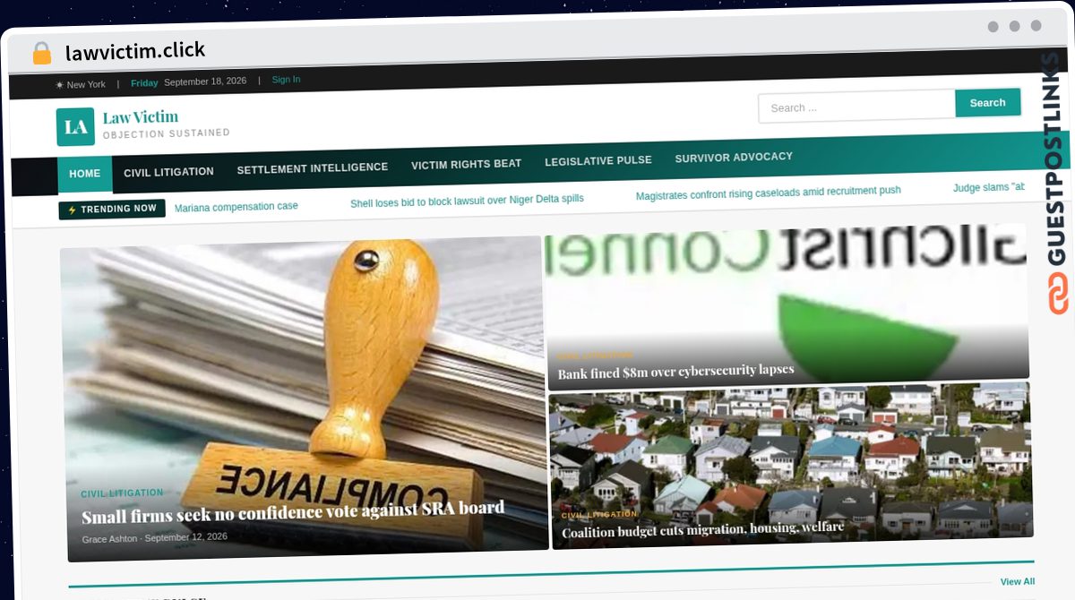 Publish Guest Post on lawvictim.click