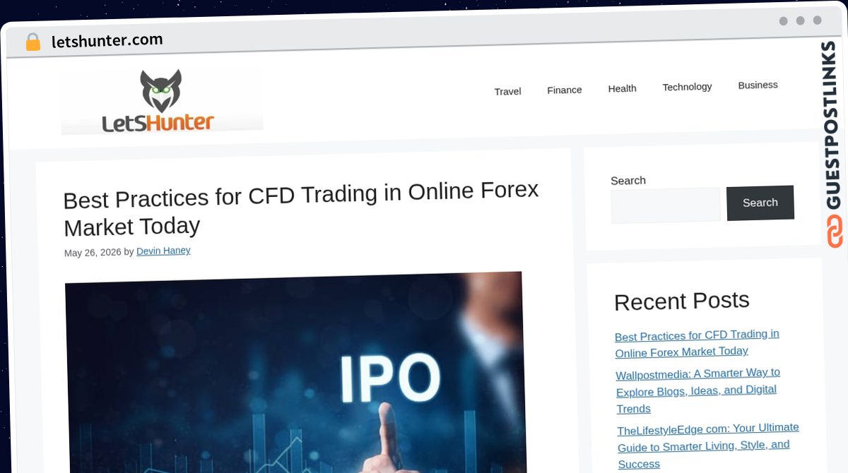 Publish Guest Post on letshunter.com