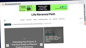 Publish Guest Post on liferenewalpath.com