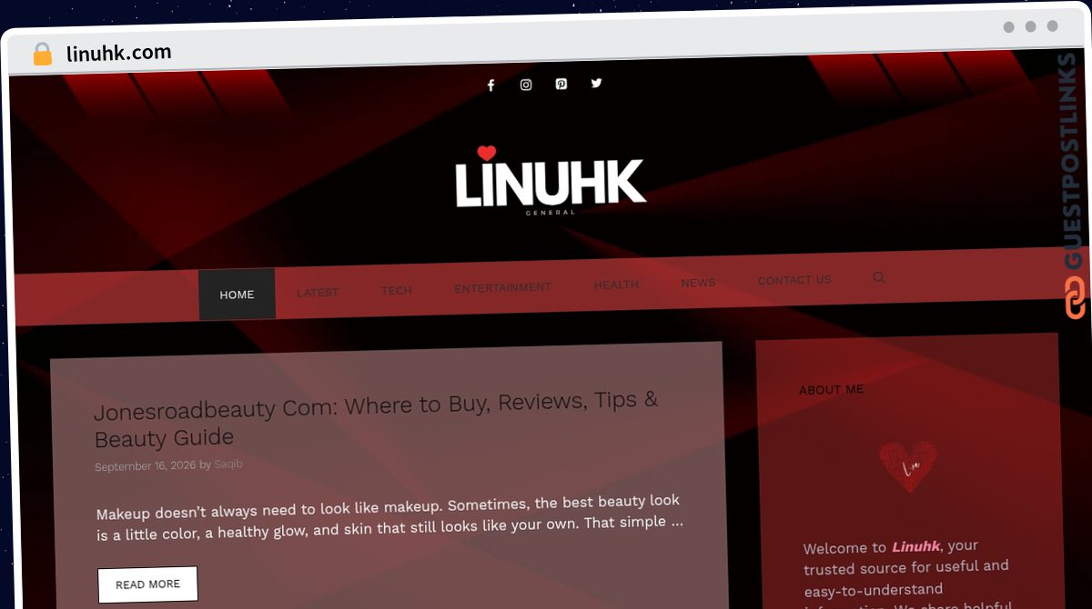 Publish Guest Post on linuhk.com