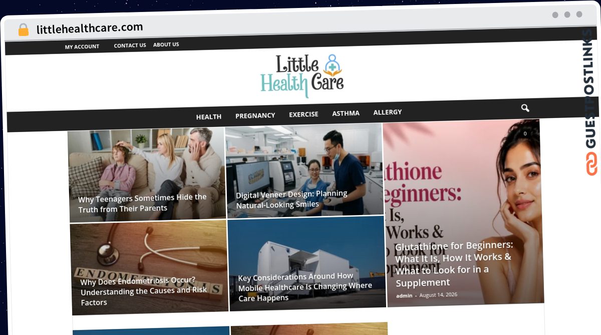 Publish Guest Post on littlehealthcare.com