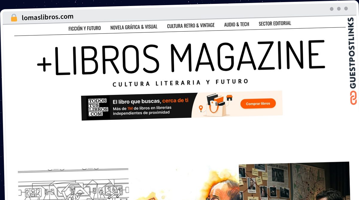 Publish Guest Post on lomaslibros.com