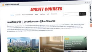 Publish Guest Post on lousticourses.net