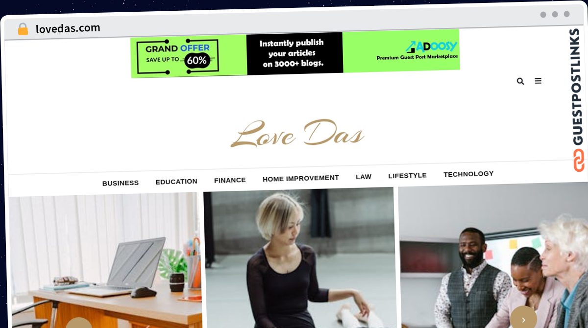 Publish Guest Post on lovedas.com