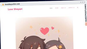 Publish Guest Post on loveshayarilist.com