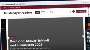 Publish Guest Post on mastshayarireaders.com