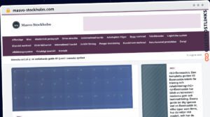 Publish Guest Post on masvo-stockholm.com