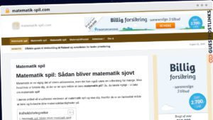 Publish Guest Post on matematik-spil.com