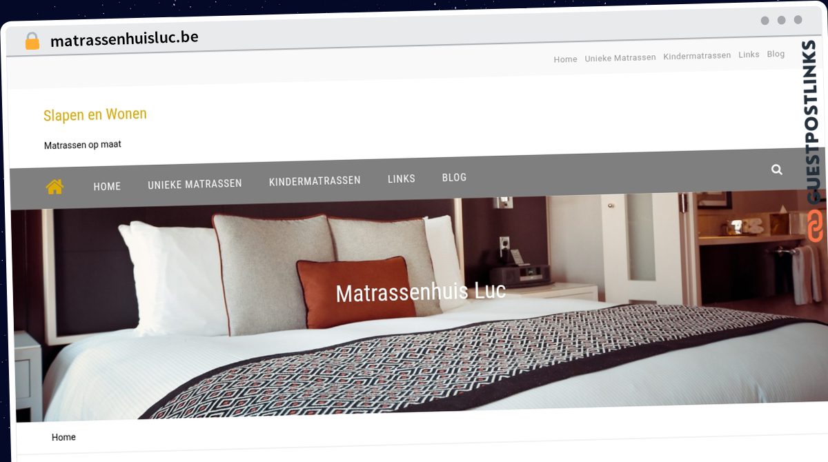 Publish Guest Post on matrassenhuisluc.be