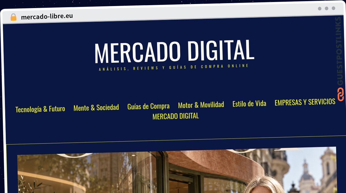 Publish Guest Post on mercado-libre.eu