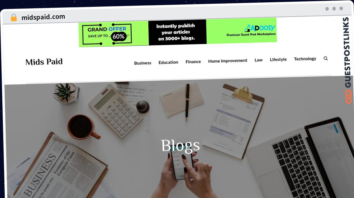 Publish Guest Post on midspaid.com