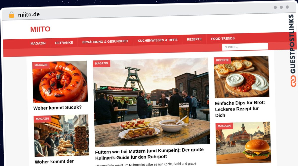 Publish Guest Post on miito.de