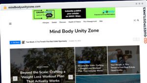 Publish Guest Post on mindbodyunityzone.com