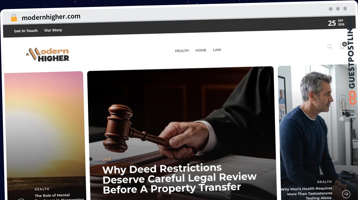 Publish Guest Post on modernhigher.com