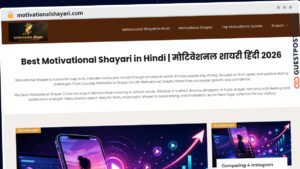 Publish Guest Post on motivationalshayari.com