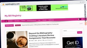 Publish Guest Post on mybillregistry.com