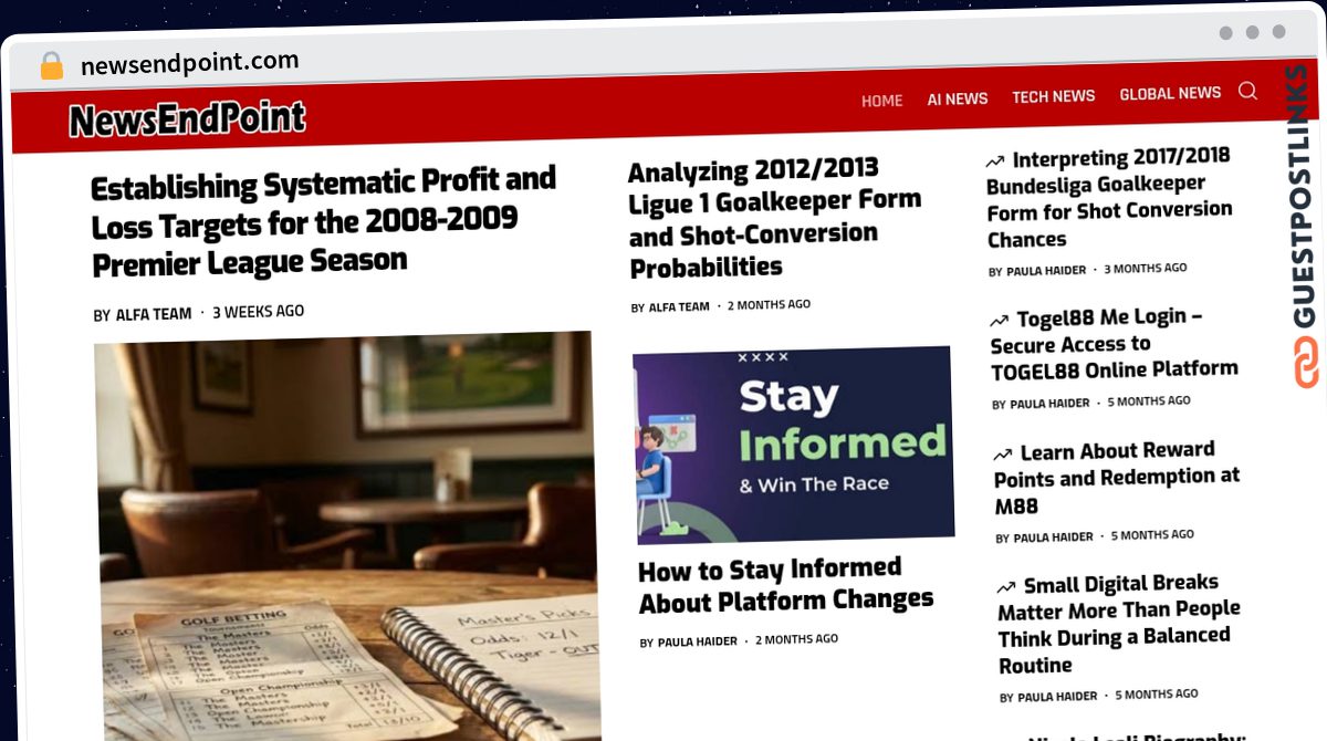 Publish Guest Post on newsendpoint.com