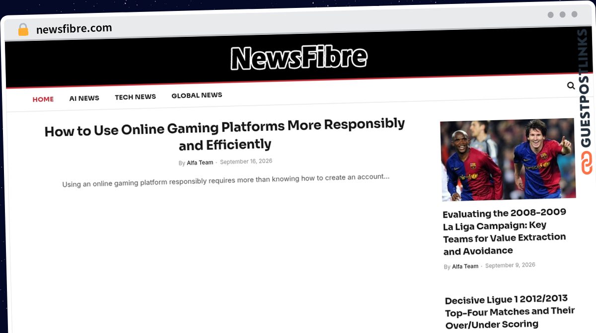 Publish Guest Post on newsfibre.com
