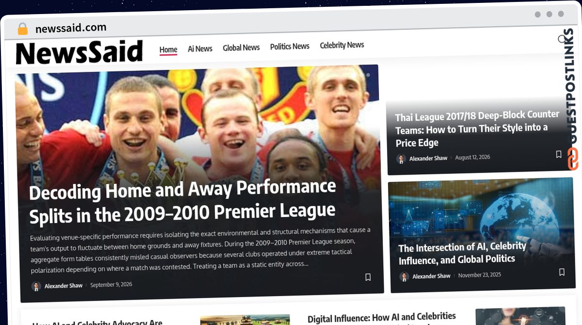 Publish Guest Post on newssaid.com