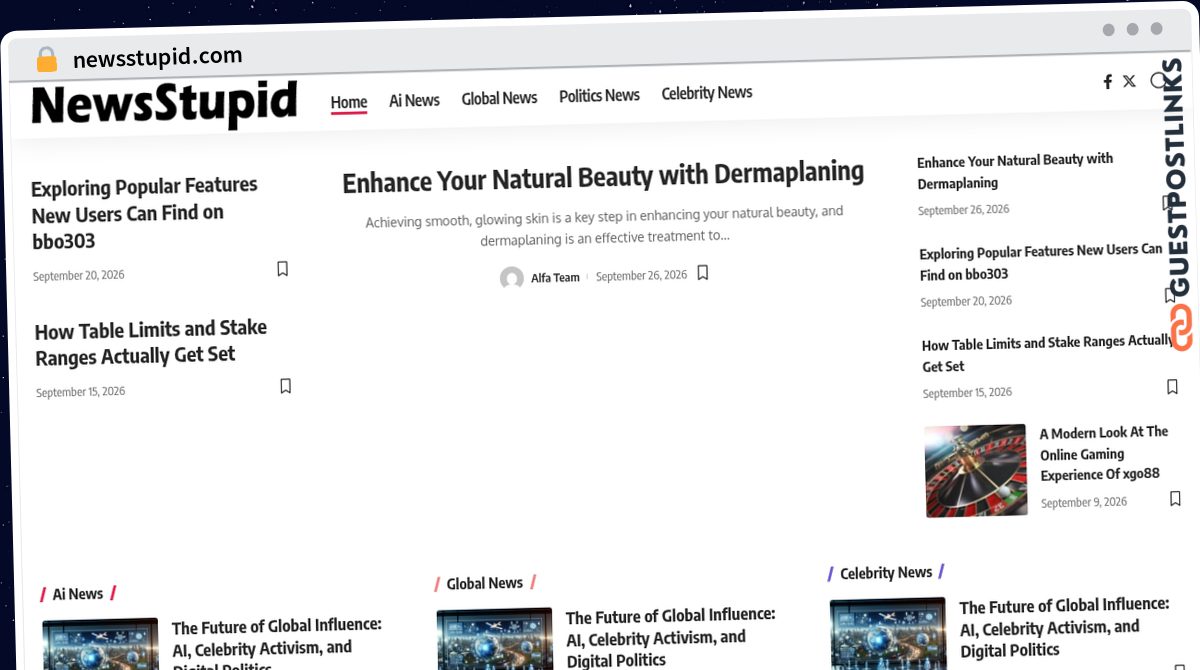 Publish Guest Post on newsstupid.com