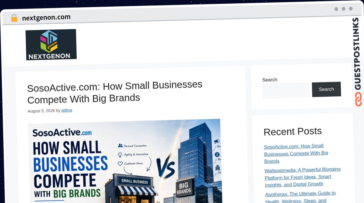 Publish Guest Post on nextgenon.com