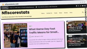 Publish Guest Post on nflscorestats.com