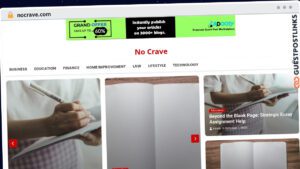 Publish Guest Post on nocrave.com