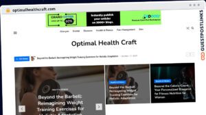 Publish Guest Post on optimalhealthcraft.com