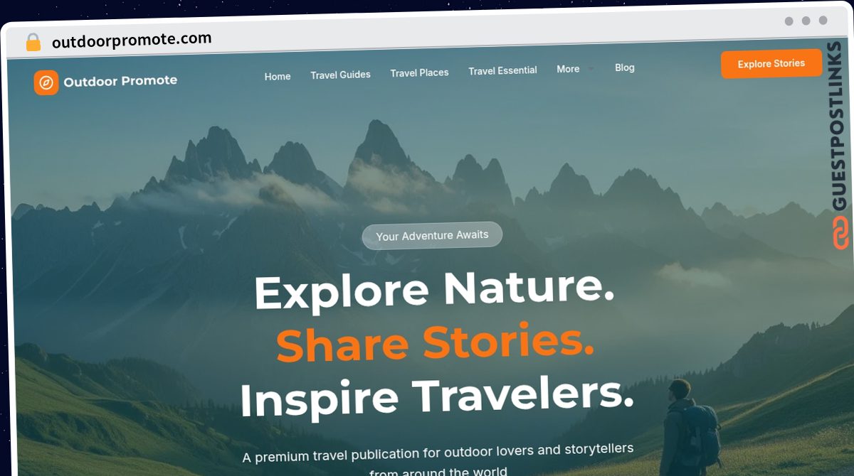 Publish Guest Post on outdoorpromote.com