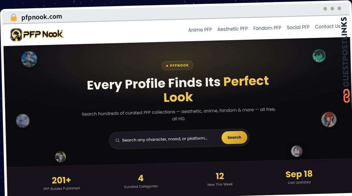 Publish Guest Post on pfpnook.com