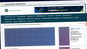 Publish Guest Post on photovoltaik-solardach.de