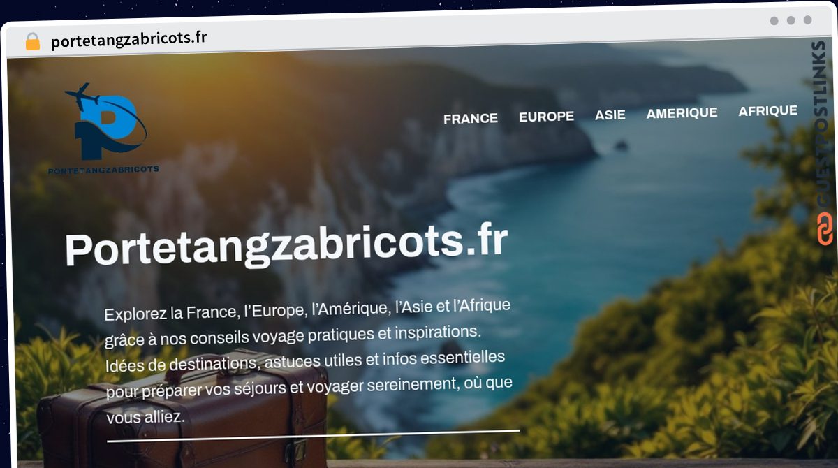 Publish Guest Post on portetangzabricots.fr