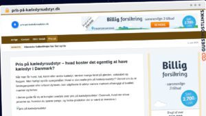 Publish Guest Post on pris-på-kæledyrsudstyr.dk
