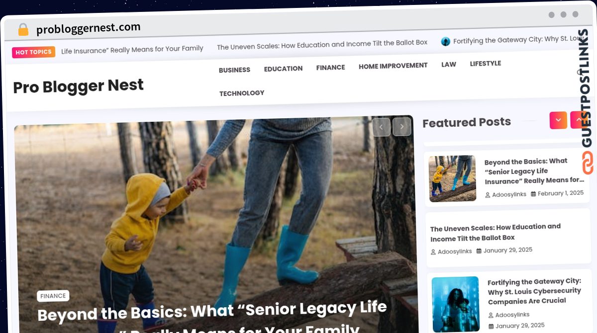 Publish Guest Post on probloggernest.com