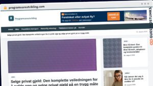 Publish Guest Post on programvareutvikling.com