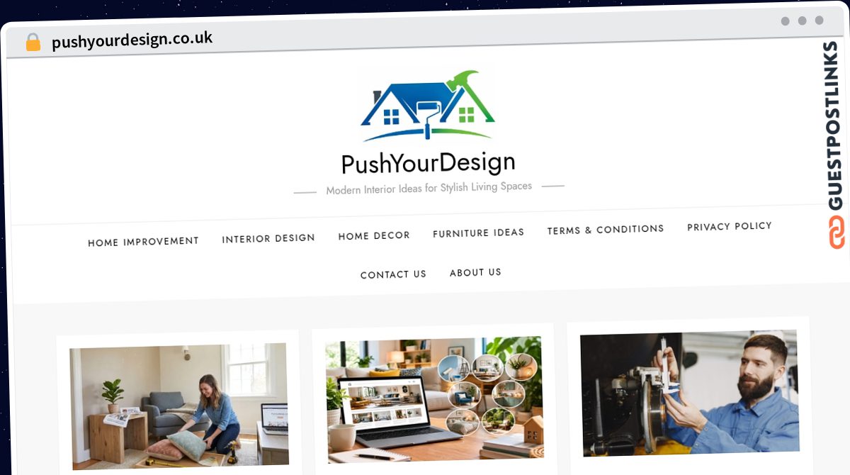 Publish Guest Post on pushyourdesign.co.uk