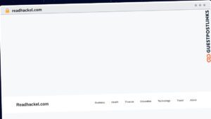 Publish Guest Post on readhackel.com