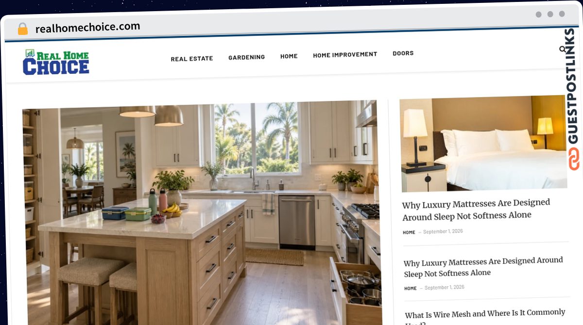 Publish Guest Post on realhomechoice.com