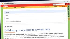 Publish Guest Post on recetas-judias.com