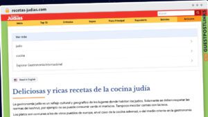 Publish Guest Post on recetas-judias.com