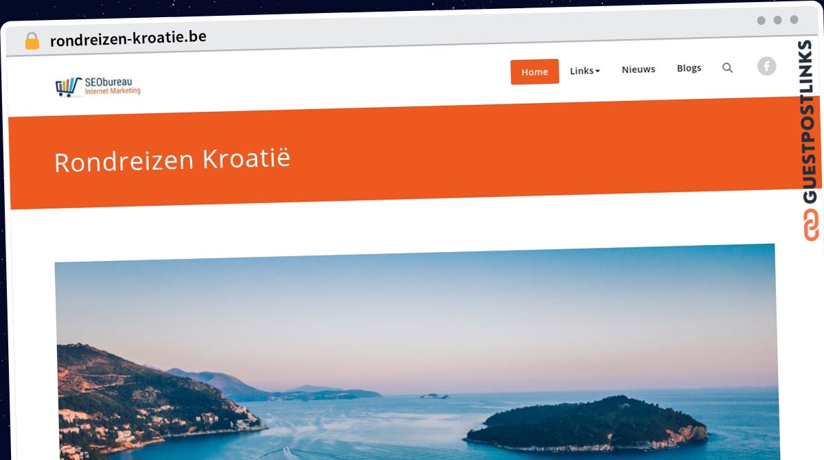 Publish Guest Post on rondreizen-kroatie.be