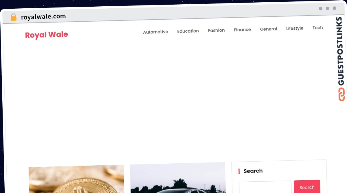 Publish Guest Post on royalwale.com