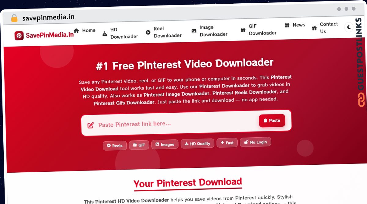 Publish Guest Post on savepinmedia.in